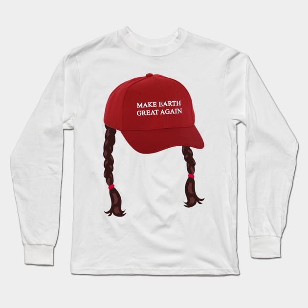 Greta Thunberg Long Sleeve T-Shirt by Soll-E